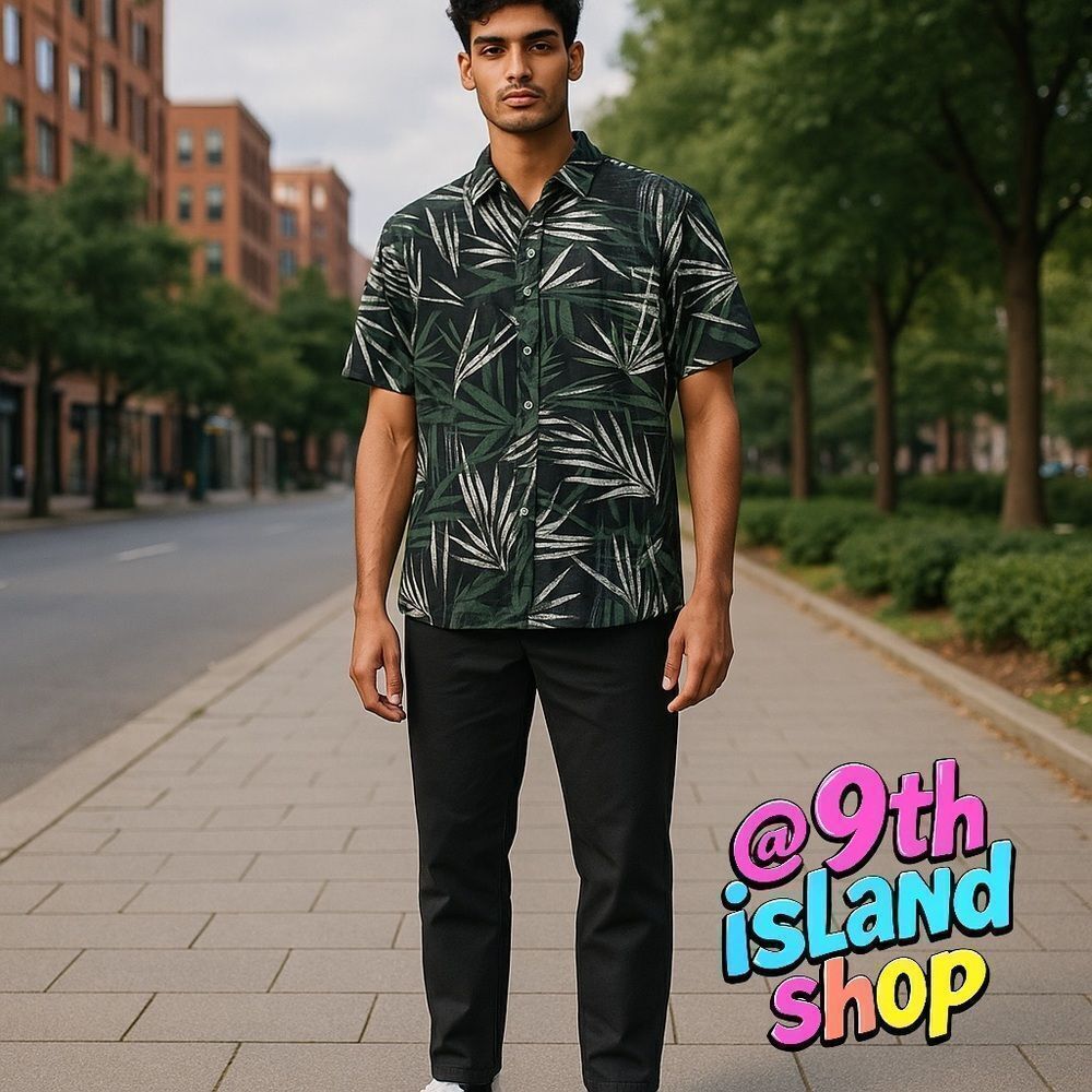 Volcom Warbler Men’s Hawaiian Camp Shirt Size XXL